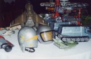 Ufo and Doppelganger original helmets