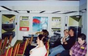 UFO fans in Straker's office