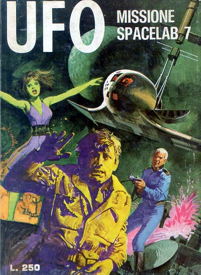 fumetto UFO editoriale EDIFUMETTO anno 1974 numero 7 